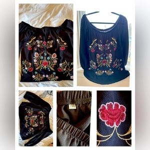 Off the Shoulder Floral Top! 🌹